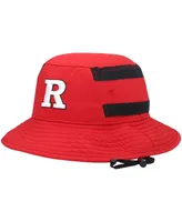 Men's adidas Scarlet Rutgers Scarlet Knights 2021 Sideline Aeroready Bucket Hat