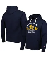 Men's League Collegiate Wear Navy Notre Dame Fighting Irish Guinness Stadium Pullover Hoodie