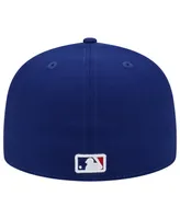 Men's New Era Royal Los Angeles Dodgers 2020 World Series Team Color 59FIFTY Fitted Hat