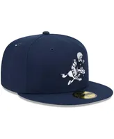 Men's New Era Navy Dallas Cowboys Retro Joe Main 59FIFTY Fitted Hat