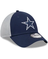 Men's New Era Navy, Gray Dallas Cowboys Main Neo 39THIRTY Flex Hat