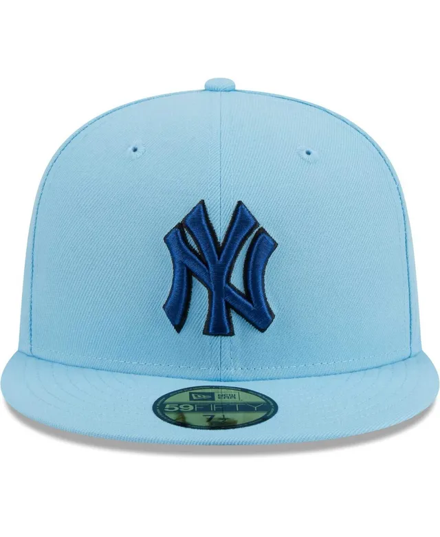 New Era Men's New Era Light Blue York Yankees 59FIFTY Fitted Hat