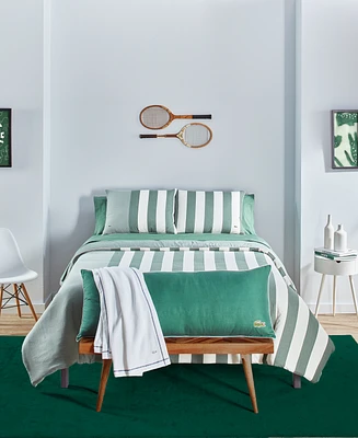 Closeout! Lacoste Home Kenwyn 3 Piece Cabana Comforter Set, Full/Queen