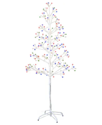 Kurt Adler 5' Birch Twig Tree with 8-Function Lights