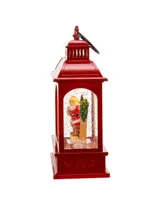 Kurt Adler 9" Battery-Operated Led Coke Santa Lantern