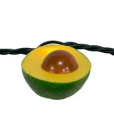 Kurt Adler 10-Light Avocado Light Set