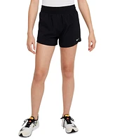 Nike Big Girls One Dri-fit High-Waisted Woven Training Shorts