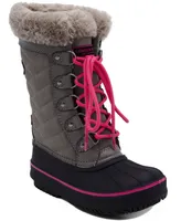 London Fog Big Girls Beckenham Cold Weather Lace Up Boots