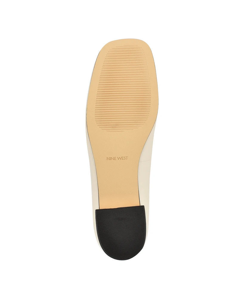 Nine West Women's Works Slip-On Square Toe Dress Pumps