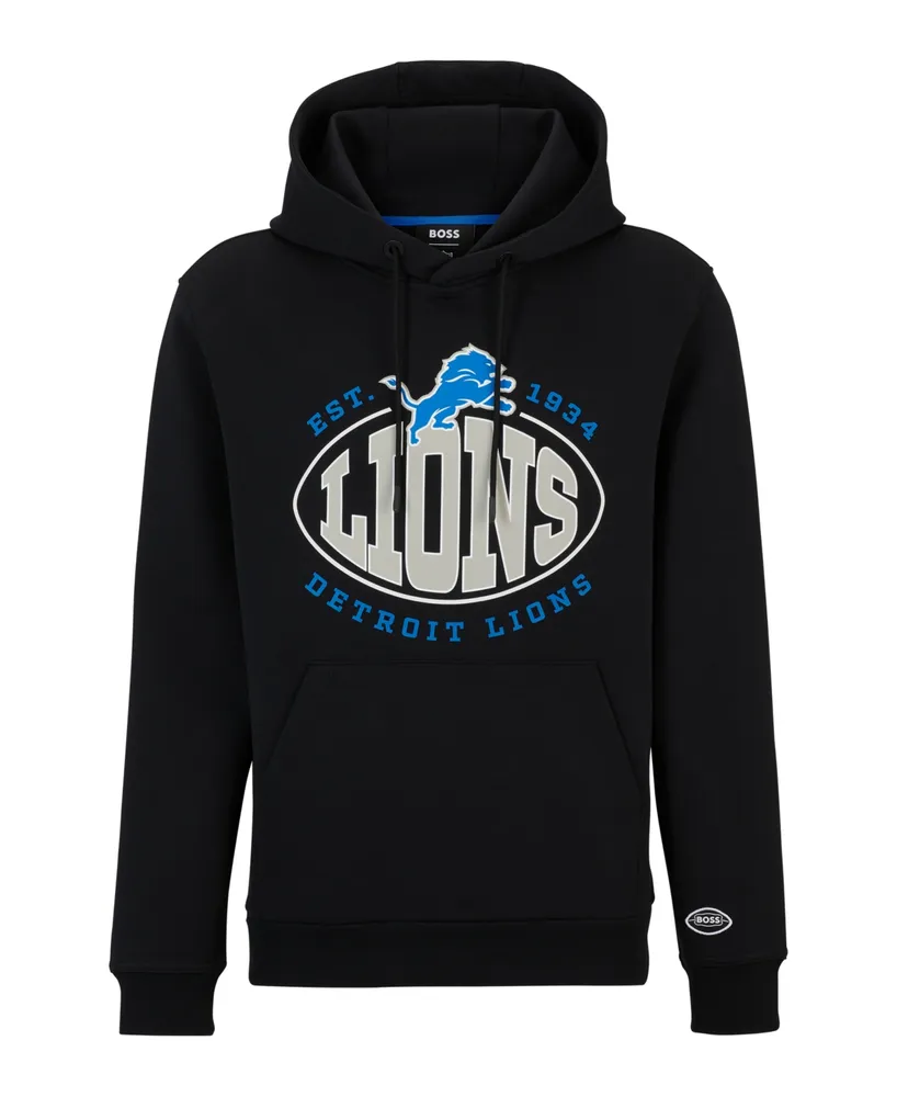 Boss by Hugo Men's x Nfl Detroit Lions Hoodie