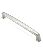 Cauldham Solid Satin Nickel Bar Cabinet Handles 7.5" Hole Centers 10 Pk