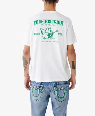 True Religion Men's Short Sleeve Relaxed Heritage T-shirt