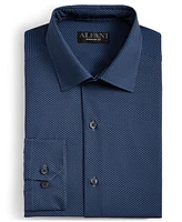 Alfani Men's Regular-Fit Maple Geo-Print Dress Shirt, Created for Macy's