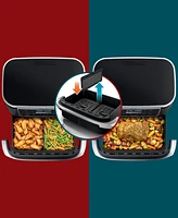 Ninja Foodi DualZone FlexBasket Air Fryer with 7-Quart MegaZone - DZ071