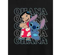 Hybrid Apparel Trendy Plus Lilo and Stitch Graphic T-shirt