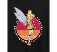 Hybrid Apparel Trendy Plus Tinkerbell Graphic T-shirt