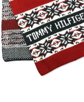 Tommy Hilfiger Men's Snowflake Fair Isle Scarf