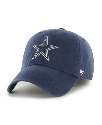 Men's '47 Brand Navy Dallas Cowboys Franchise Logo Adjustable Hat
