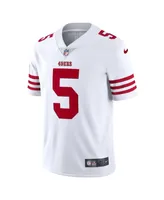 Men's Nike Trey Lance White San Francisco 49ers Vapor Limited Jersey