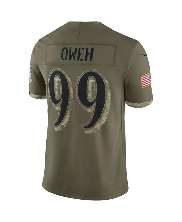 Men's Nike Brandin Cooks Olive Houston Texans 2022 Salute To Service  Limited Jersey