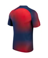 Men's Nike Navy Paris Saint-Germain 2023/24 Academy Pro Pre-Match Jersey