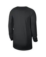 Men's and Women's Nike Black San Antonio Spurs 2023 Legend On-Court Practice long sleeve