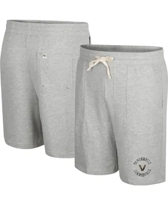 Men's Colosseum Heather Gray Vanderbilt Commodores Love To Hear This Terry Shorts