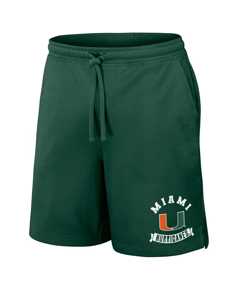 Men's Darius Rucker Collection by Fanatics Green Miami Hurricanes Logo Shorts