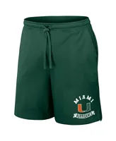 Men's Darius Rucker Collection by Fanatics Green Miami Hurricanes Logo Shorts