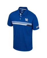 Men's Colosseum Royal Kentucky Wildcats No Problemo Polo Shirt