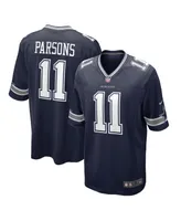 Youth Nike Micah Parsons Navy Dallas Cowboys Game Jersey