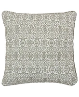 Royal Court Evergreen Square Decorative Pillow, 16" L x 16" W