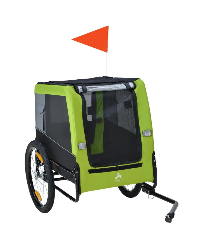 Aosom Dog Bike Trailer with Suspension System