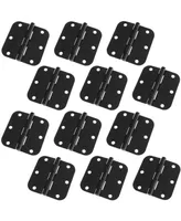 Cauldham 12-Count 3.5" Interior Door Hinges - Black