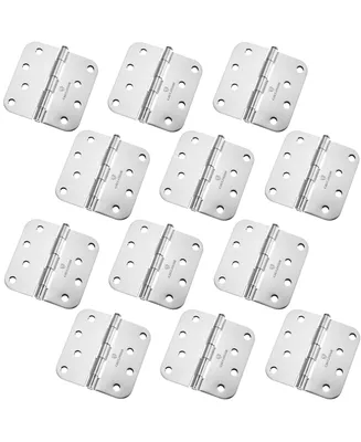 Cauldham 12 Pk 4" Interior Door Hinges 0.63" Radius