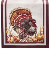 Elrene Autumn Heritage Turkey Table Linens Collection