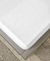 ProSleep 2" Gel-Infused Memory Foam Mattress Topper with Circular-Knit Cover