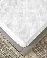 Prosleep 2 Gel Infused Memory Foam Mattress Topper With Circular Knit Cover Collection