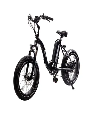 Gopowerbike GoCruiser Foldable, Step-through, Fat-Tire Electric Bike