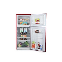 Commercial Cool 4.5 Cu. Ft. Tm Retro Refrigerator,Red