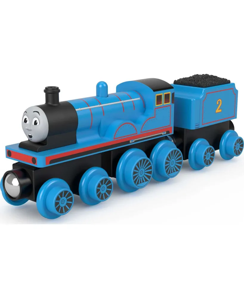 Fisher Price Thomas and Friends Wooden Railway, Edward Engine and Coal-Car - Multi
