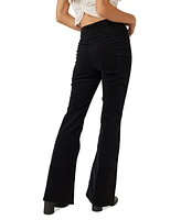 Free People Women's Jayde Corduroy Flare-Leg Pants