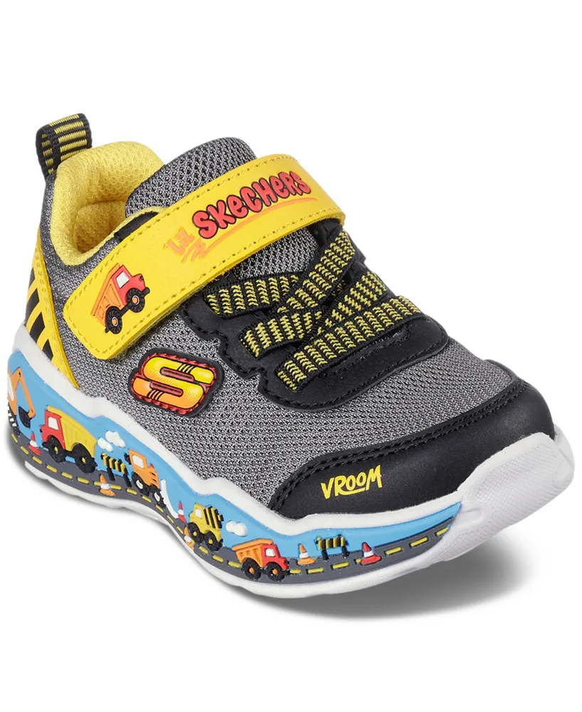 Skechers Toddler Boys Play Scene Adjustable Strap Casual Sneakers from Finish Line