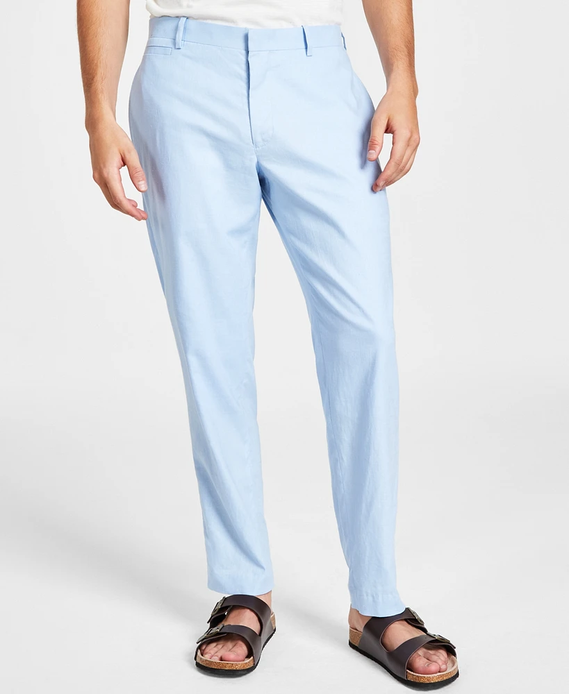 I.n.c. International Concepts Men's Slim-Fit Linen Blend Suit Pants, Created for Macy's