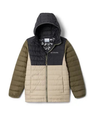 Columbia Big Boys Powder Lite Hooded Jacket