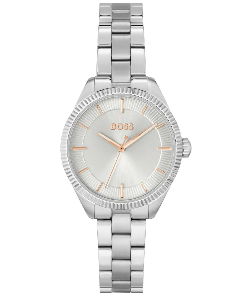 Hugo Boss Women's Sage Quartz Stainless Steel Watch 32mm