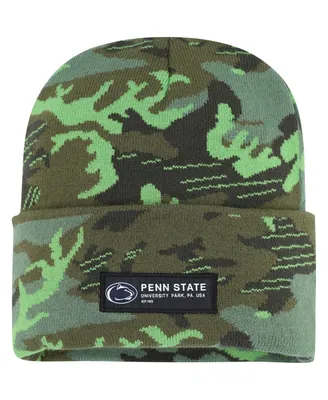 Men's Nike Camo Penn State Nittany Lions Veterans Day Cuffed Knit Hat