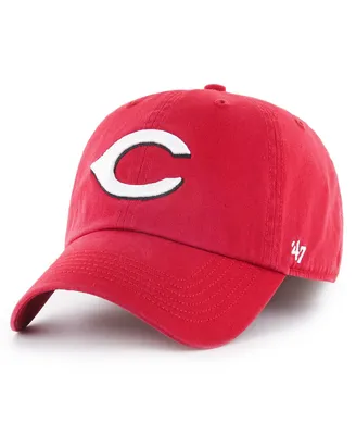 Men's '47 Brand Red Cincinnati Reds Franchise Logo Fitted Hat