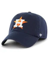 Men's '47 Brand Navy Houston Astros Franchise Logo Fitted Hat