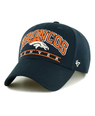 Men's '47 Brand Navy Denver Broncos Fletcher Mvp Adjustable Hat